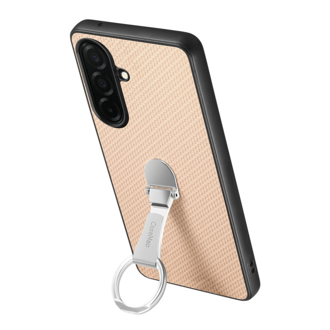 Coque Samsung Galaxy A37 Fibre de Carbone avec Support