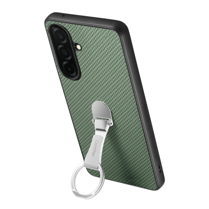 Coque Samsung Galaxy A37 Fibre de Carbone avec Support