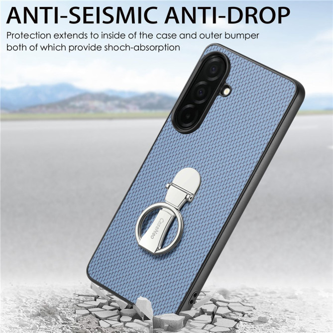 Coque Samsung Galaxy A37 Fibre de Carbone avec Support