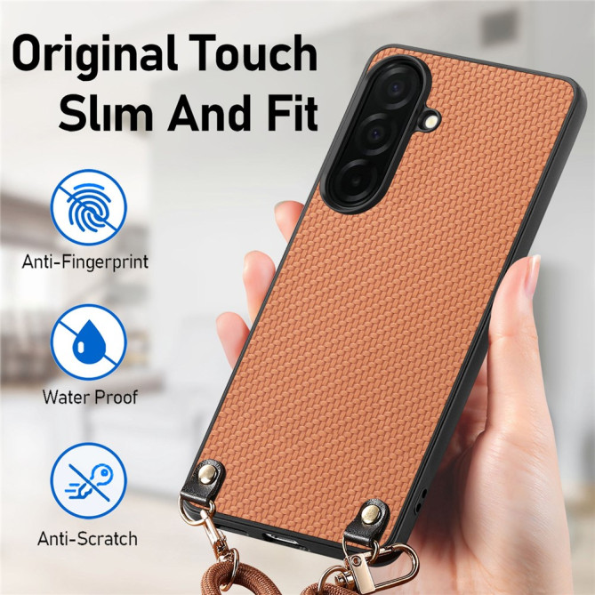 Coque Samsung Galaxy A37 YB Fibre de Carbone