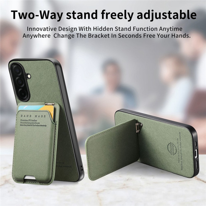 Coque Samsung Galaxy A37 Tissu avec Support