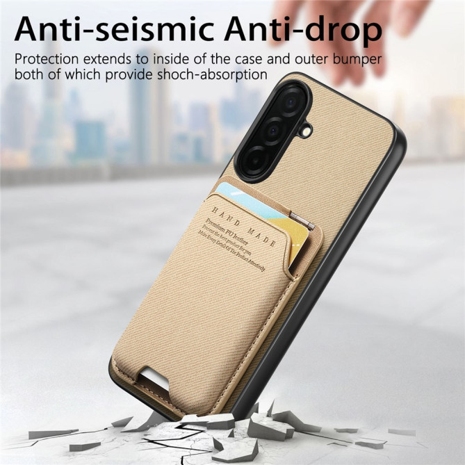 Coque Samsung Galaxy A37 Tissu avec Support