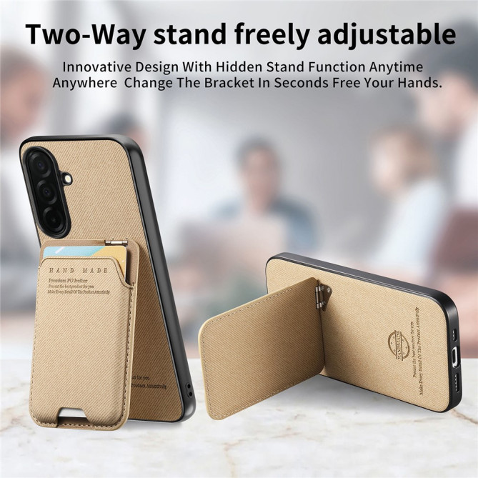 Coque Samsung Galaxy A37 Tissu avec Support