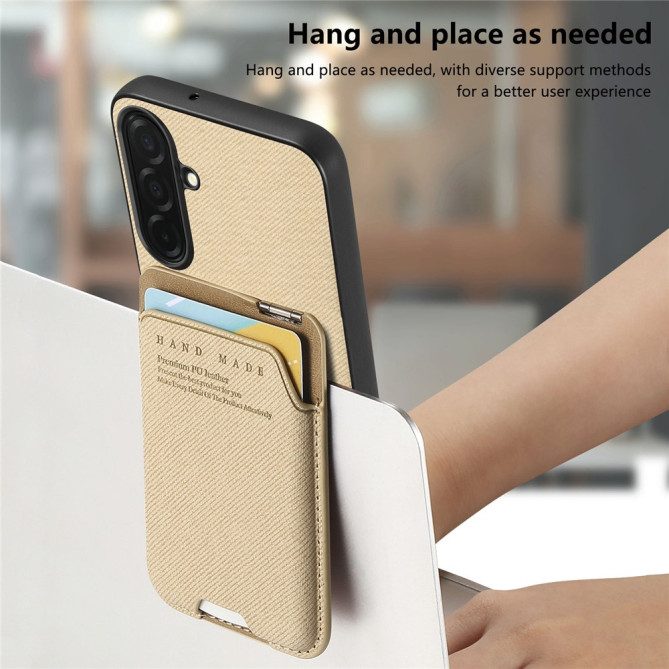 Coque Samsung Galaxy A37 Tissu avec Support