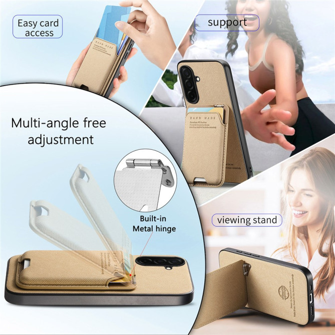 Coque Samsung Galaxy A37 Tissu avec Support