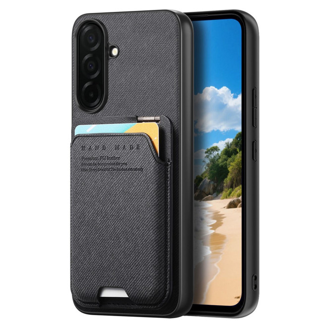 Coque Samsung Galaxy A37 Tissu avec Support