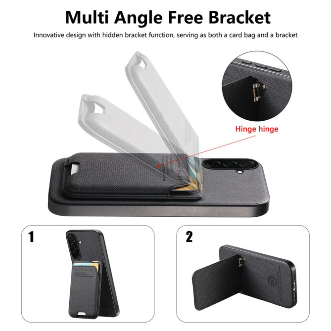 Coque Samsung Galaxy A37 Tissu avec Support