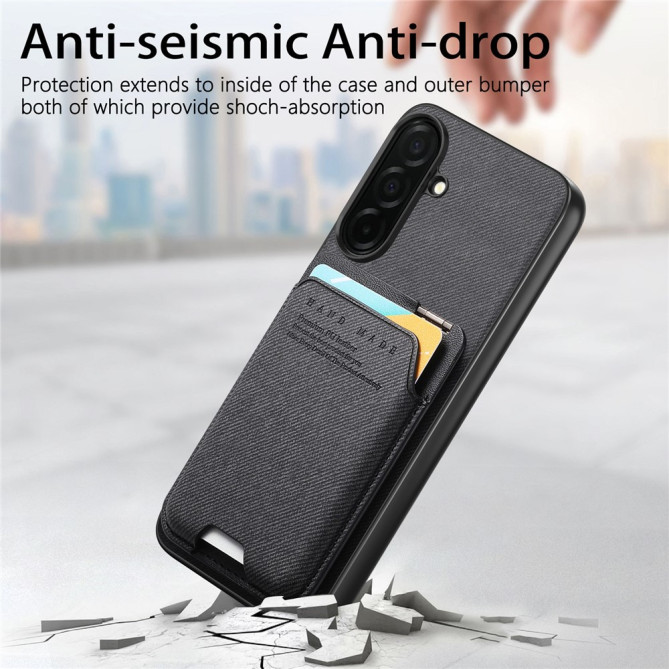 Coque Samsung Galaxy A37 Tissu avec Support