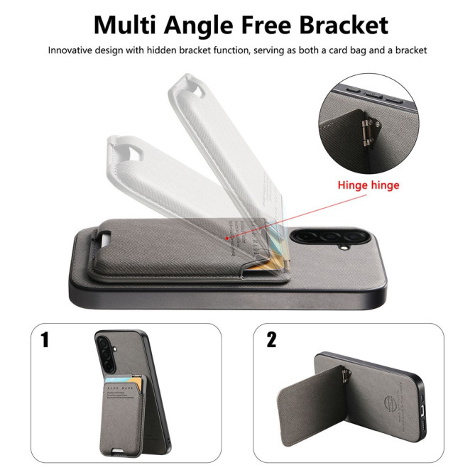 Coque Samsung Galaxy A37 Tissu avec Support