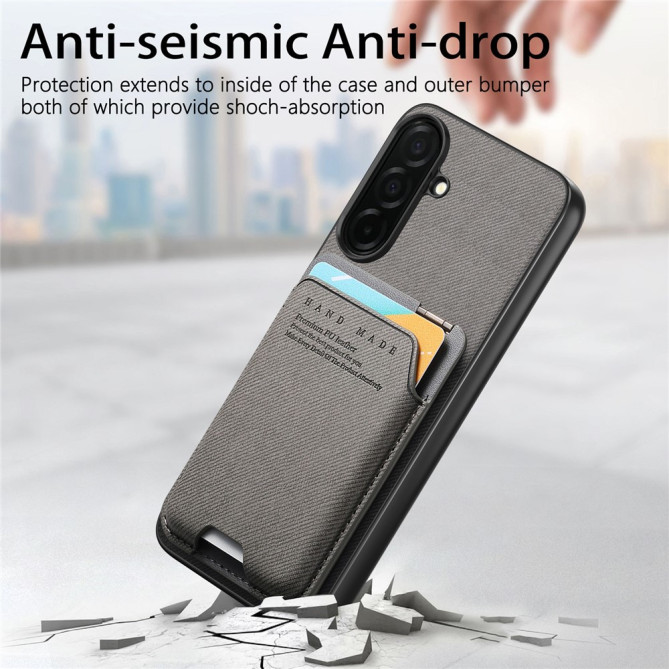 Coque Samsung Galaxy A37 Tissu avec Support