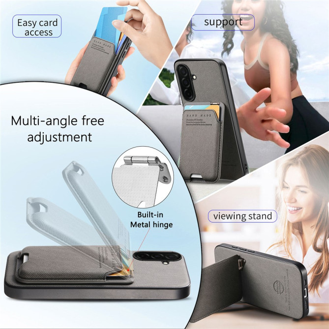 Coque Samsung Galaxy A37 Tissu avec Support