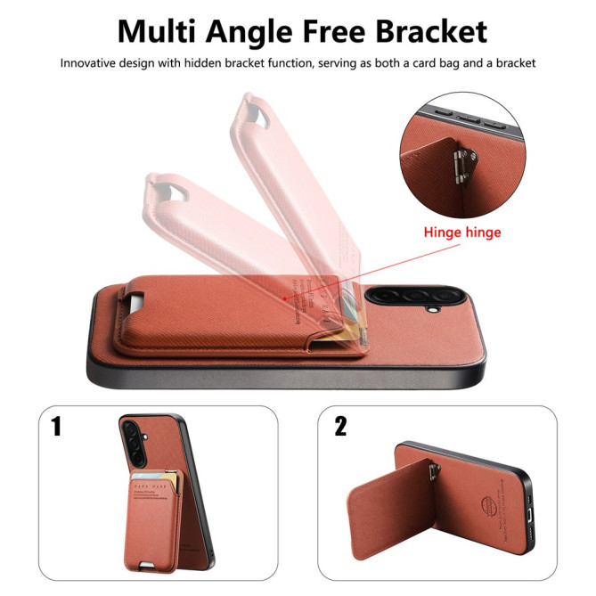 Coque Samsung Galaxy A37 Tissu avec Support