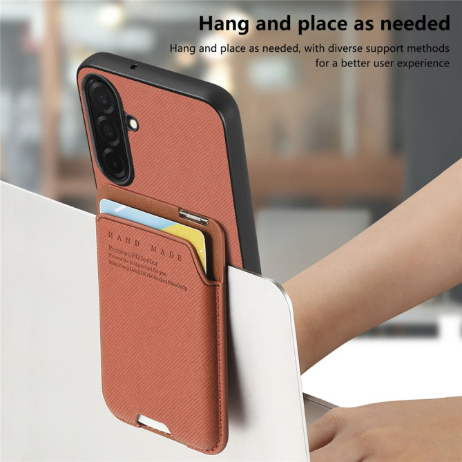 Coque Samsung Galaxy A37 Tissu avec Support