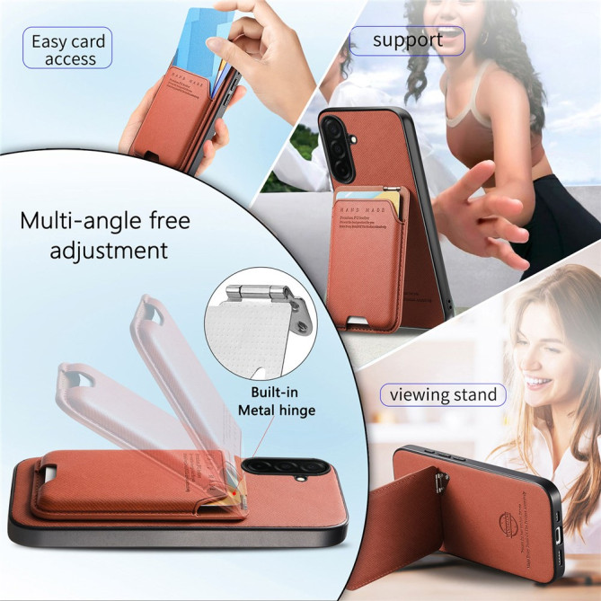 Coque Samsung Galaxy A37 Tissu avec Support