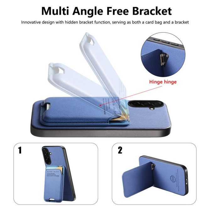 Coque Samsung Galaxy A37 Tissu avec Support