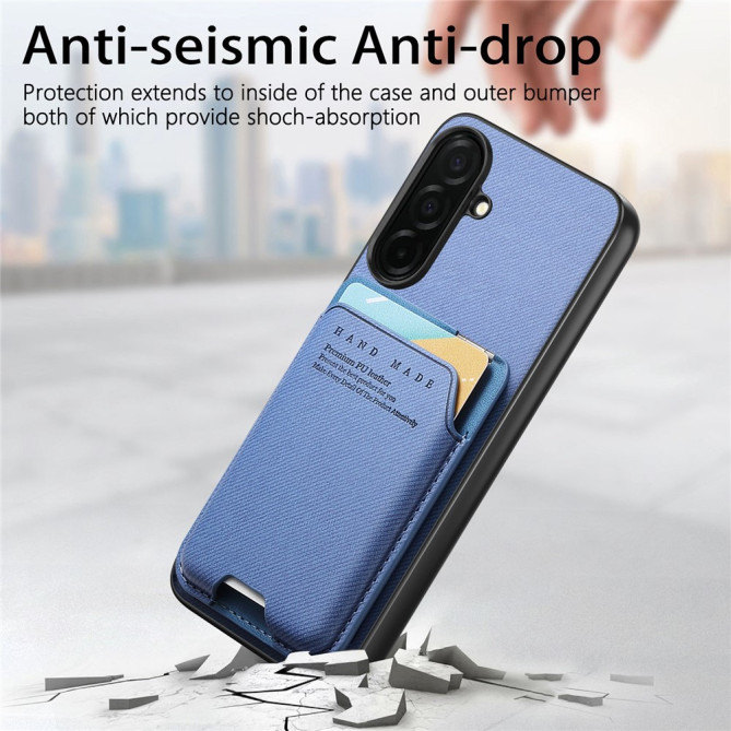 Coque Samsung Galaxy A37 Tissu avec Support