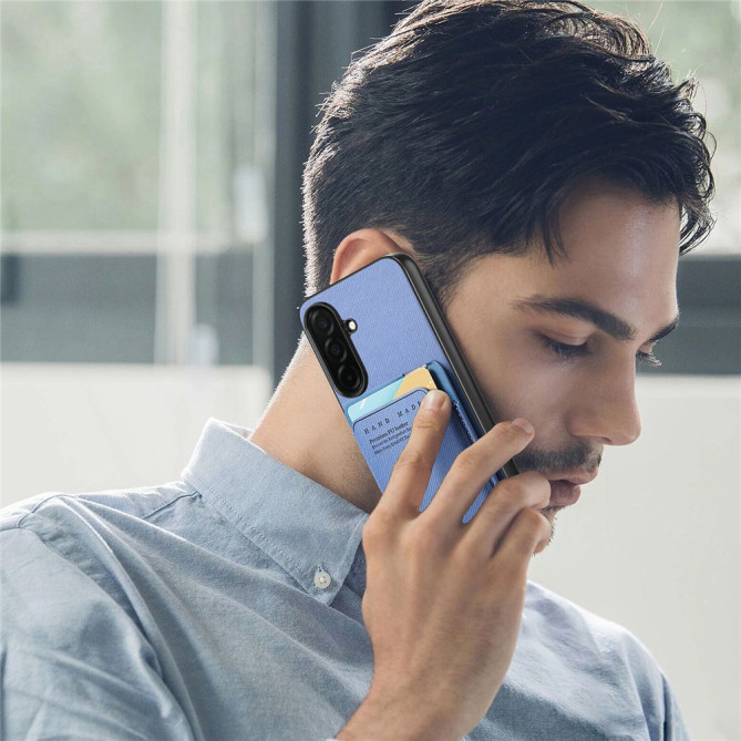 Coque Samsung Galaxy A37 Tissu avec Support