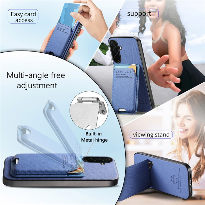 Coque Samsung Galaxy A37 Tissu avec Support