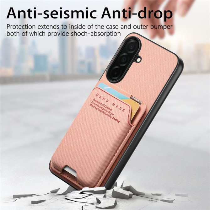 Coque Samsung Galaxy A37 Tissu avec Support