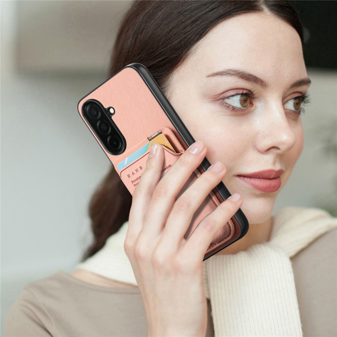 Coque Samsung Galaxy A37 Tissu avec Support