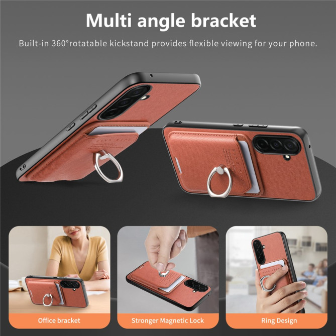 Coque Samsung Galaxy A37 Tissu avec Support ALBA