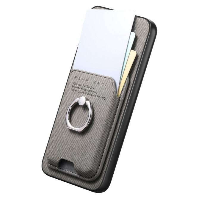 Coque Samsung Galaxy A37 Tissu avec Support ALBA