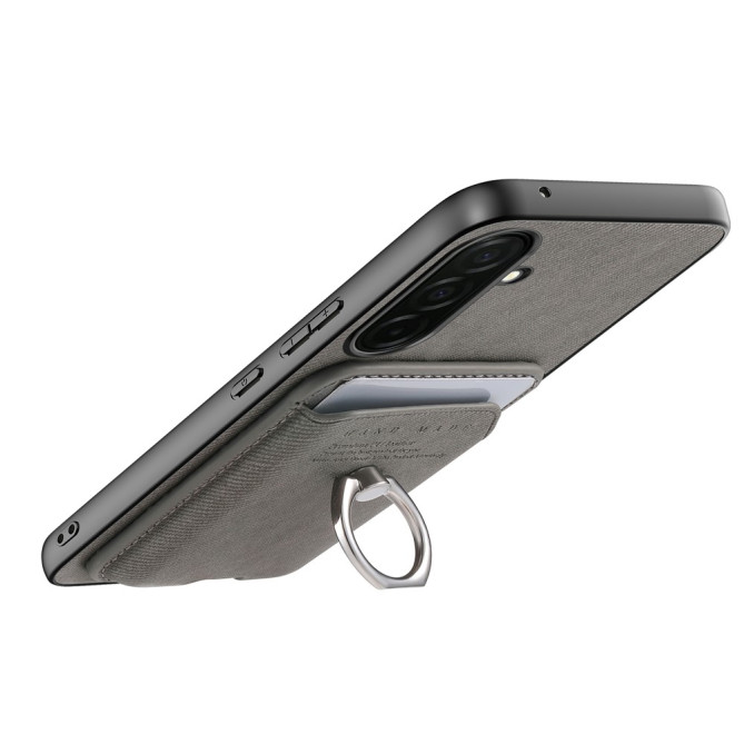 Coque Samsung Galaxy A37 Tissu avec Support ALBA