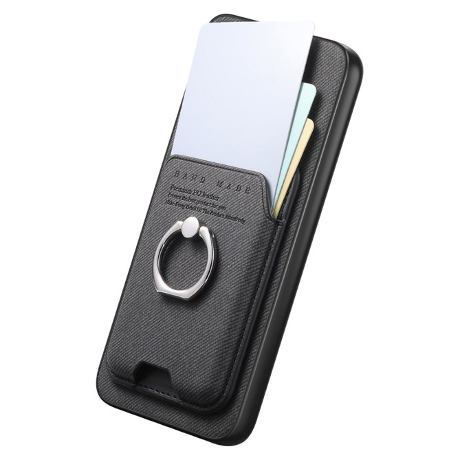 Coque Samsung Galaxy A37 Tissu avec Support ALBA