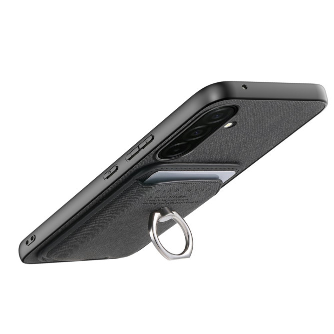 Coque Samsung Galaxy A37 Tissu avec Support ALBA