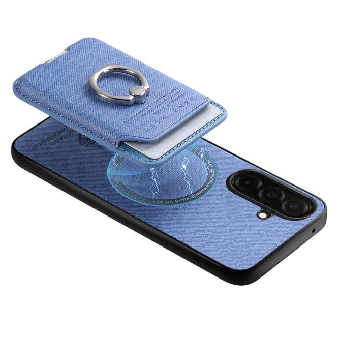 Coque Samsung Galaxy A37 Tissu avec Support ALBA