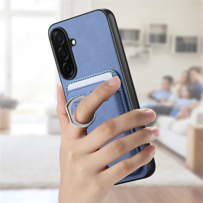 Coque Samsung Galaxy A37 Tissu avec Support ALBA