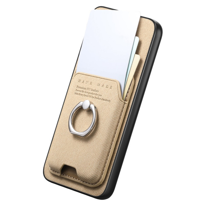 Coque Samsung Galaxy A37 Tissu avec Support ALBA