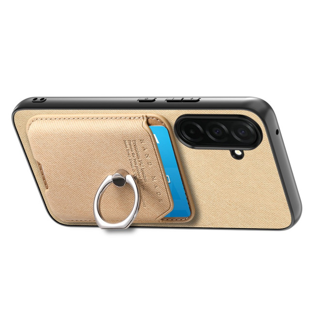 Coque Samsung Galaxy A37 Tissu avec Support ALBA