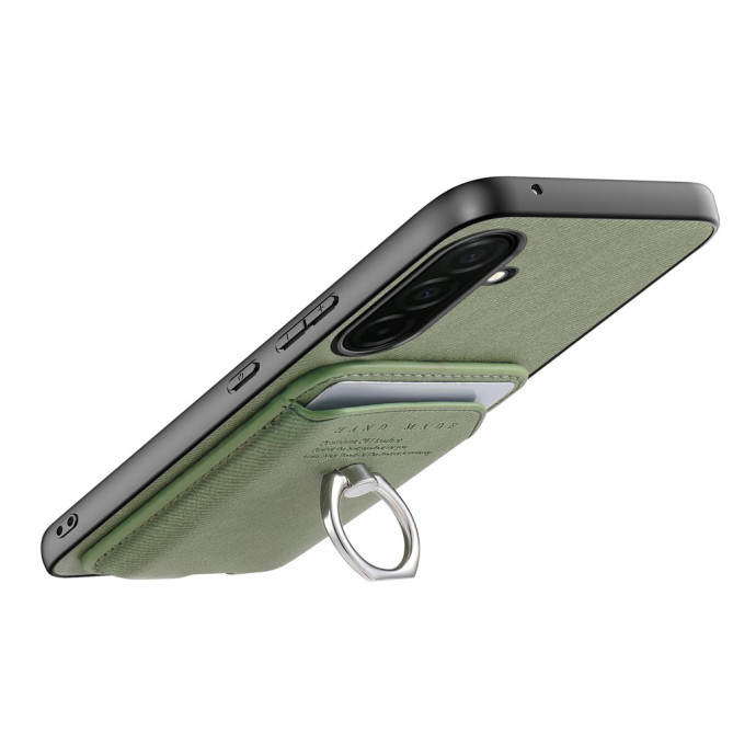 Coque Samsung Galaxy A37 Tissu avec Support ALBA