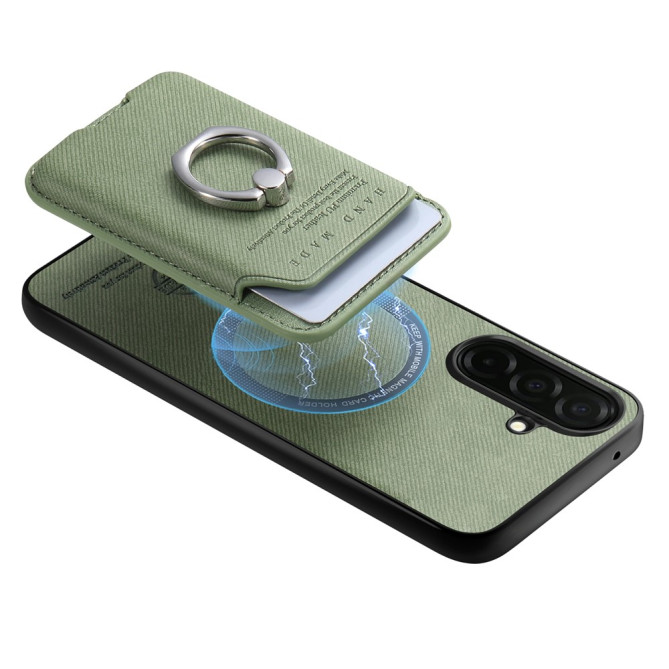 Coque Samsung Galaxy A37 Tissu avec Support ALBA