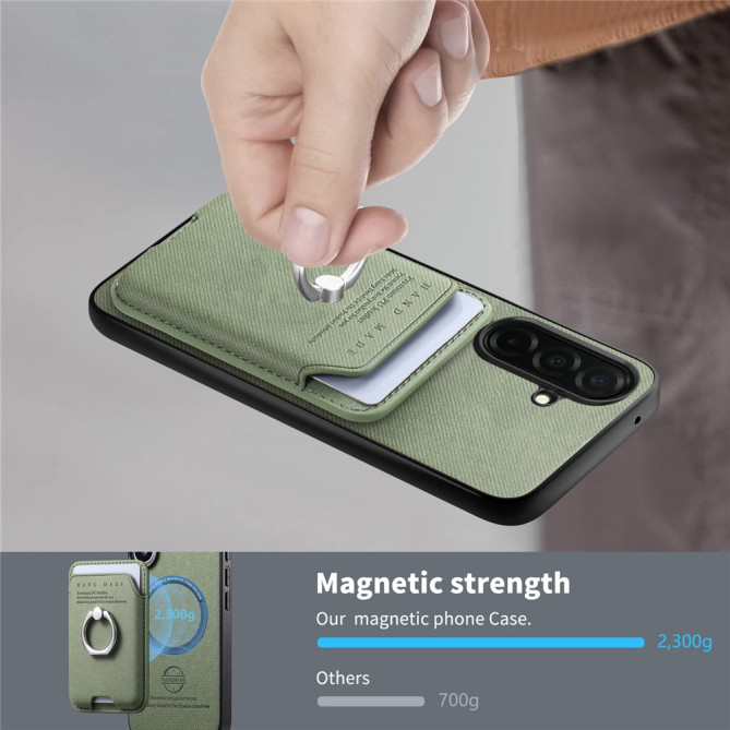 Coque Samsung Galaxy A37 Tissu avec Support ALBA