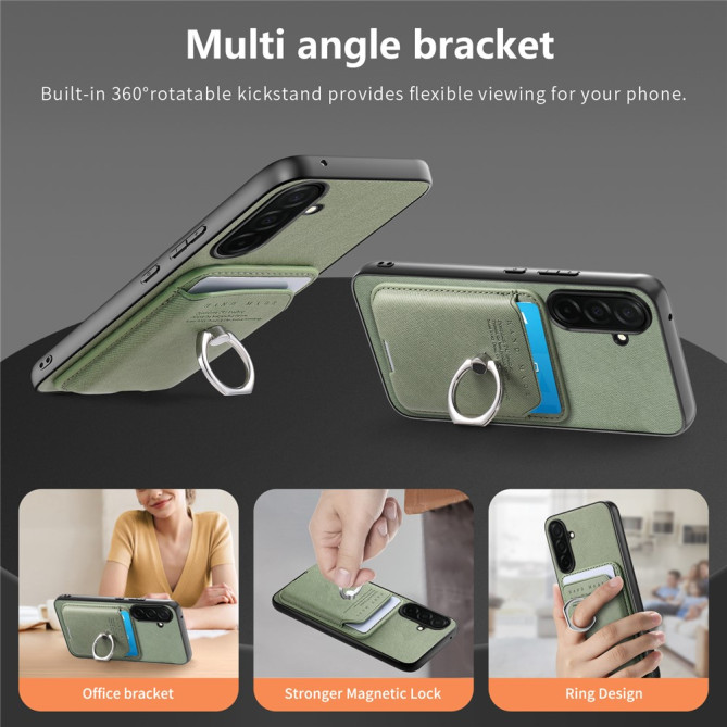 Coque Samsung Galaxy A37 Tissu avec Support ALBA