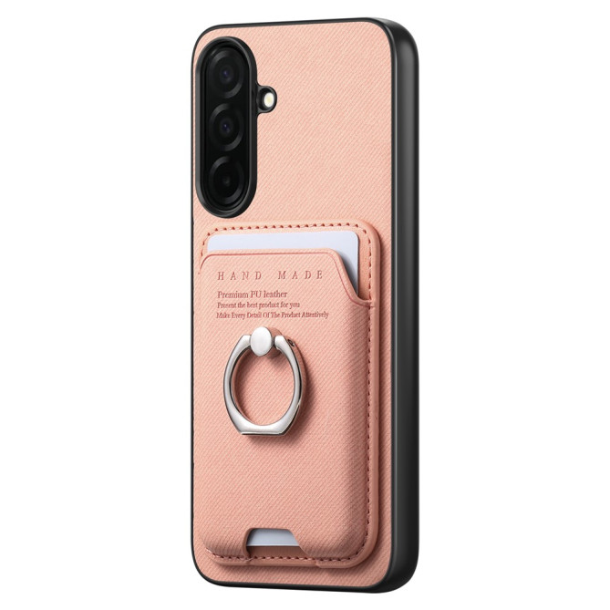 Coque Samsung Galaxy A37 Tissu avec Support ALBA