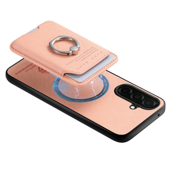 Coque Samsung Galaxy A37 Tissu avec Support ALBA