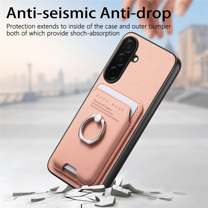 Coque Samsung Galaxy A37 Tissu avec Support ALBA