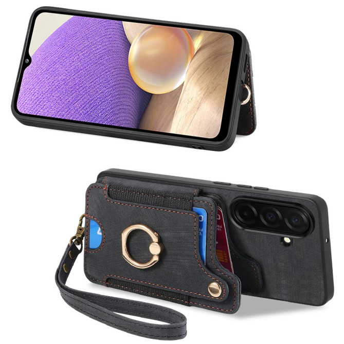 Housse Samsung Galaxy A37 Rétro RFID