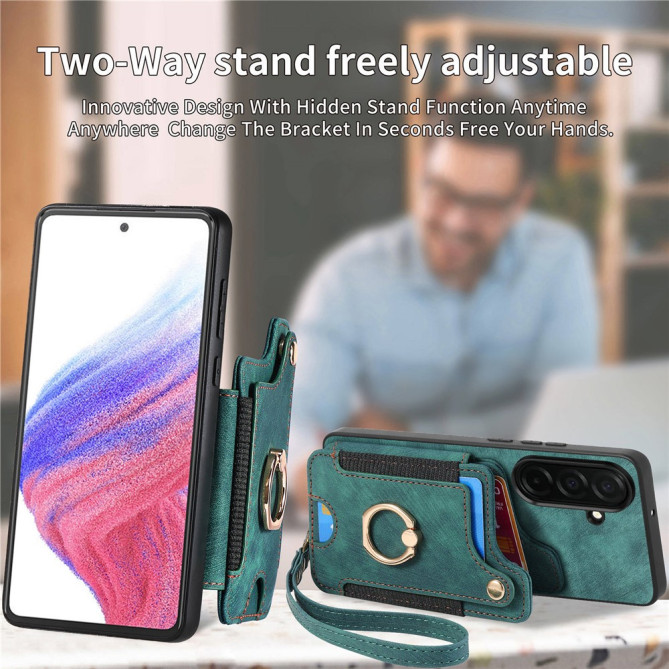 Housse Samsung Galaxy A37 Rétro RFID