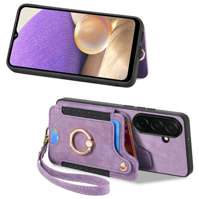 Housse Samsung Galaxy A37 Rétro RFID