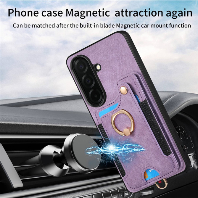 Housse Samsung Galaxy A37 Rétro RFID