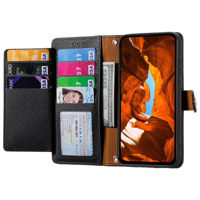 Housse Samsung Galaxy A37 Simili Cuir RFID DINA