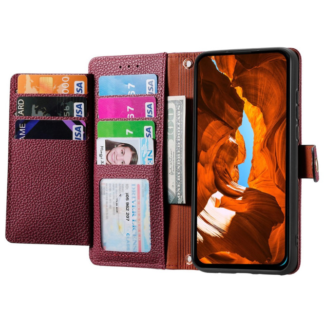 Housse Samsung Galaxy A37 Simili Cuir RFID DINA