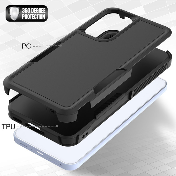 Coque Samsung Galaxy A37 TPU + PC Anti-Chocs Détachable