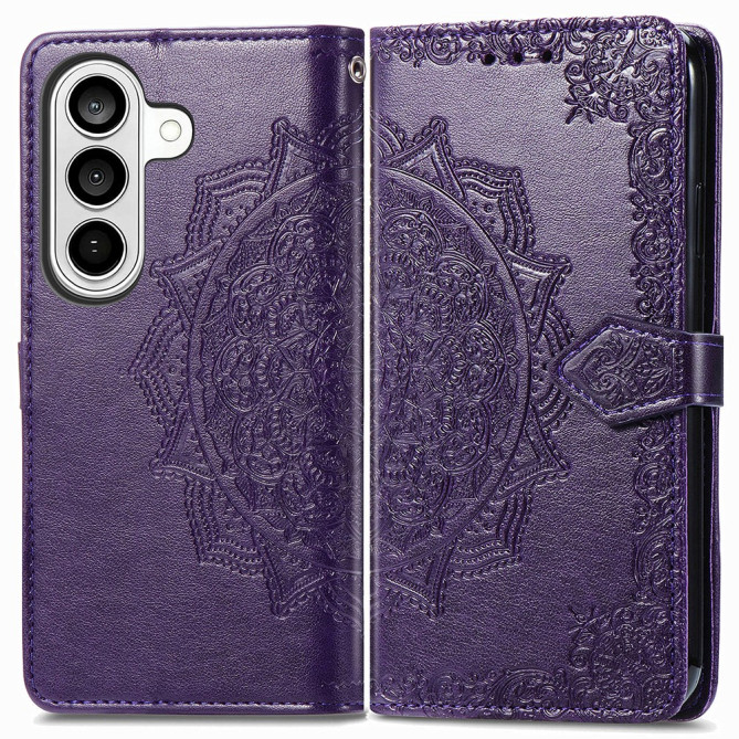 Housse Samsung Galaxy A37 Mandala Floral avec Support