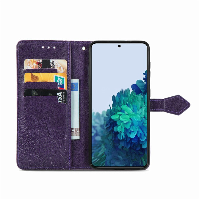 Housse Samsung Galaxy A37 Mandala Floral avec Support