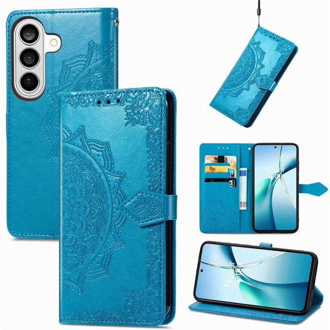 Housse Samsung Galaxy A37 Mandala Floral avec Support